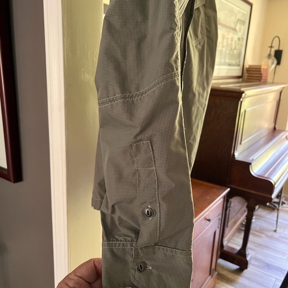 Kuhl Gray/Green Long Sleeve Hiking Shirt - Picture 6 of 10